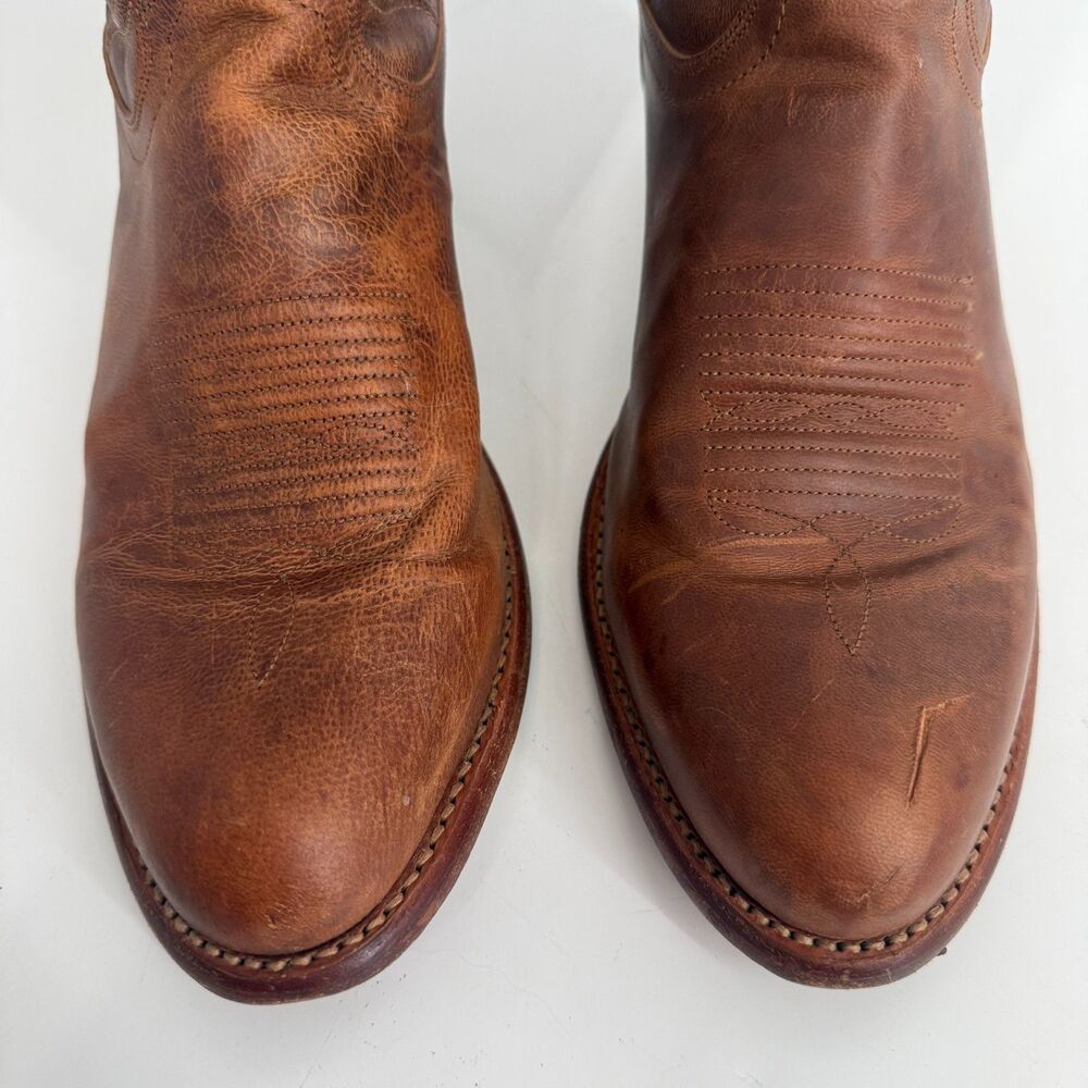 Tecovas The Cartwright Men's Size 9 D Scotch Goat Leather Western Cowboy Boots - Picture 2 of 12